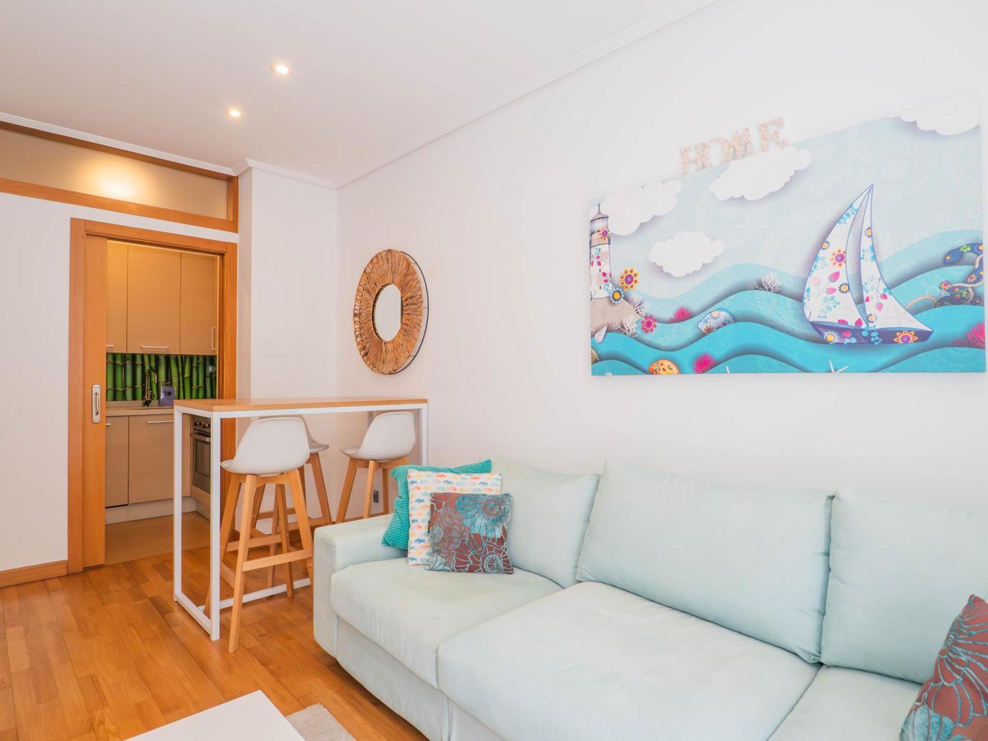 Luxury Centro De Vigo Balcony Lejlighed Eksteriør billede